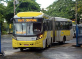 Articulado Millenium BRT em chassi Mercedes-Benz O500 MA da Autotrans Transportes Urbanos e Rodoviários, retornando à garagem da operadora em Uberlândia (MG) (foto: Hernane Gonçalves / onibusbrasil).