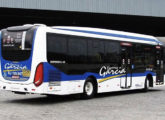 Outro ônibus da mesma série, já agregado à frota operacional do Expresso Garcia (foto: Saulo Cruz Scoponi).