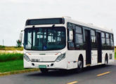 Mondego II sobre Mercedes-Benz O 500 U em fase de testes, em 2017, no sul do Estado de São Paulo (foto: André Inocêncio / onibusbrasil).