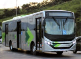 Um dos dois Caio em chassi Iveco 170S28 em 2023 fornecidos para o serviço integrado urbano de Feira de Santana (BA) (foto: Rafael Wan Der Maas / onibusbrasil).