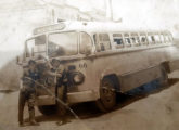 Caio sobre LP-331, em 1961 atendendo à linha Vila Talarico (Vila Matilde) - Penha, na capital paulista (fonte: João Marcos Turnbull / onibusnostalgia).