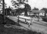 Caio-LP no transporte urbano de Santo André (SP); a foto é de 1958 (fonte: Manoel Santos / diariodotransporte).