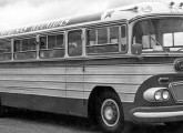 Rodoviária Scania de 1959, da empresa Reunidas, já trazendo os primeiros elementos estilísticos da nova carroceria Bossa Nova.