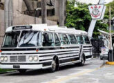 Um dos dois rodoviários Gaivota em chassi Mercedes-Benz O-355 adquiridos em 1972 pelo clube paulista Corinthians; abandonado por muitos anos, o carro da foto foi restaurado pela Caio em 2024 (fonte: Jorge A. Ferreira Jr.).