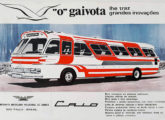Capa de folder anunciando a atualização da carroceria Gaivota própria para chassis-plataforma (fontes: Ivonaldo Holanda de Almeida e Jorge A. Ferreira Jr.).