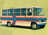 Micro-ônibus Carolina 1976 na versão Rodoviária.