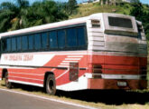 Um Corcovado em chassi Mercedes-Benz O-355 pertencente à Prefeitura Municipal de Cerqueira César (SP) (foto: Marco Cipolla / onibusbrasil).