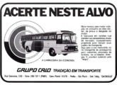 Publicidade de junho de 1977 anunciando o novo modelo Itaipu.