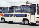 Lançado em 1980, o Amélia (aqui com mecânica Mercedes-Benz OF) foi outro urbano Caio de grande sucesso.