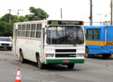 Pertencente à empresa Trans Leite, ainda em 2020 este Amélia-OF 1982 operava a ligação intermunicipal Araçagi-Guarabira, no interior da Paraíba (foto: Rodrigo Gomes; fonte: Ivonaldo Holanda de Almeida / onibusparaibanos).