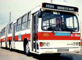 Articulado Amélia em chassi Volvo B58 na frota da paulistana CMTC (foto: Waldemar Freitas Junior / revistaportaldoonibus).