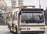 Protótipo do trólebus padron com carroceria Amélia preparado pelo consórcio Caio-Massari-Brown Boveri.