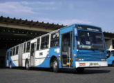 Um dos novos articulados Vitória-Volvo utilizados no transporte integrado de Campinas (SP) até 2010 (fonte: portalinterbuss).