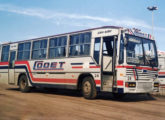Um dos 17 Vitória Intercity em chassi Mercedes-Benz OH-1318 com câmbio automático adquiridos pela cooperativa de transportes CODET, de Montevidéu, Uruguai (foto: Alberto Kaselis / aclo).