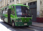 Utilizando o mesmo chassi LO-814, este Carolina da empresa Buses Verde Mar operava na cidade chilena de Valparaíso (foto: Rodrigo Acevedo / onibusbrasil).