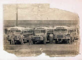 Um lotação Ford 1948 e dois ônibus (provavelmente da mesma marca), todos com carrocerias Caio, foram os primeiros veículos da Empresa Reunidas Paulista de Transportes, de Araçatuba (SP) (fonte: Ivonaldo Holanda de Almeida).