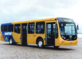 Mais realista, a versão de série do Millenium low enter foi simplificada, ganhando janelas convencionais, portas de folha dupla e até um simbólico para-choque; o ônibus da imagem foi vendido para Santos (SP).