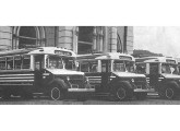 Quatro lotações sobre chassis Volvo construídos em 1948 para Manhuaçu e Governador Valadares (MG) (fonte: internet, Sérgio Martire).