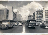 Duas carrocerias Caio em um cartão postal de Recife (PE), de 1951: um lotação em chassi de caminhão médio Ford 1948-50 e um "coach" igualmente em chassi de caminhão (denunciado pela estreita bitola dianteira), possivelmente de mesma procedência (fonte: Ivonaldo Holanda de Almeida / mercadolivre).