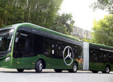 Carroceria eMillennium equipando o (ainda importado) chassi elétrico Mercedes-Benz e500 UA.