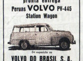 Propaganda de jornal de setembro de 1956 anunciando o Volvo PV 445 com carroceria Carbrasa (fonte: O Globo).