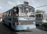 333 em chassi LPO da extinta São Bernardo Ônibus, de Belo Horizonte (MG) (fotomontagem: Márcio Schenker / memoriabhdesenhosdeonibus).
