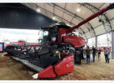 Colheitadeira Axial-Flow 5160 Automation, exposta no Agrishow 2026: assim como o restante da série 160, recebeu novos recursos de conectividade e automação, dentre os quais manobra autônoma de cabeceira (foto: Cultivar Máquinas).