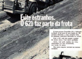 Motoscraper 621 em propaganda de janeiro de 1972.