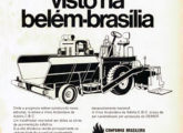 Vibro-acabadora AF-4S em propaganda de março de 1971.