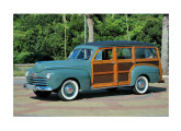 Sobre um Ford 1946 foi o segundo woodie construído pelo Celeiro.