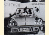 O pequeno stand da Centaurus no II Salão do Automóvel, em 1961 (foto: Mecânica Popular).