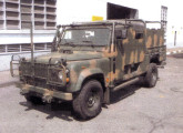 Land Rover do Exército Brasileiro com blindagem Centigon (fonte: site defesa.ufjf).