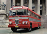 Cermava em chassi FNM, também de 1960; foi o primeiro ônibus a serviço da Câmara dos Deputados utilizado na transferência do Legislativo do Rio de Janeiro para Brasília (fonte: Jorge A. Ferreira Jr. / Werner Keifer).
