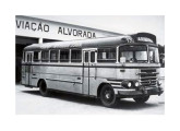 Modelo 1962 sobre chassi Mercedes-Benz LP; o veículo pertencia à Viação Alvorada, de Guarapari (ES).