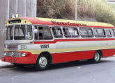 Cermava-LP de 1968 nas cores da Viação Castor, de Belo Horizonte (MG) (foto: Donald Hudson; fotomontagem: Márcio Schenker / busbhdesenhosdeonibus).