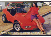 O pequeno buggy Poney em folheto de publicidade de 1984.