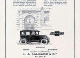 Outro anúncio de 1926, este de iniciativa de duas concessionárias cariocas - uma delas o futuro magazine Mesbla.