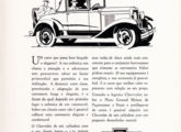 Propaganda Chevrolet de abril de 1930.