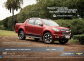 Publicidade para a nova picape S10 High Country.