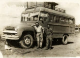 Também mineiro era este Chevrolet nacional com carroceria própria, do Expresso Leãozinho, de Patos de Minas (fonte: Alan Fabrício Souza / onibusbrasil).