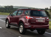 Trailblazer Premier, nova denominação da versão única do modelo, assumida em 2019.