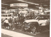 Detalhe do stand da GM no I Salão do Automóvel, no final de 1960, quando foi lançada a caminhonete Amazona (fonte: Paulo Roberto Steindoff / autoshow).