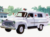 Ambulância Chevrolet, derivada da Amazona.
