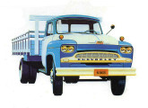 Caminhão C-6503 trazendo as alterações estéticas introduzidas em 1963.