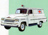 Ambulância Chevrolet 1963.