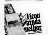 Picape Chevrolet 67 em propaganda de jornal de dezembro de 1966.