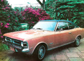 Opala cupê Gran Luxo 1972 (fonte: Jorge A. Ferreira Jr.).