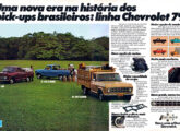 Propaganda de março de 1979 para a nova linha de picapes Chevrolet.