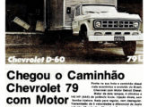 Divulgação da utilização do motor Detroit Diesel no caminhão D-60 1979 (fonte: Jorge A. Ferreira Jr.).