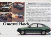 Propaganda de lançamento do Chevette Hatch.